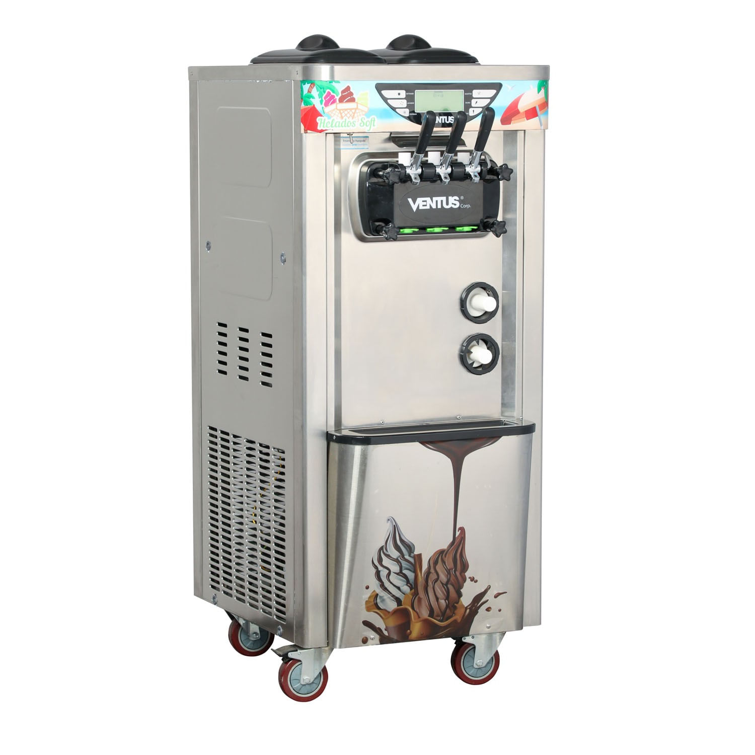 Maquina De Helado Soft Pedestal 30 Lts/H Vsp-30 Pro Ventus - Imagen 2